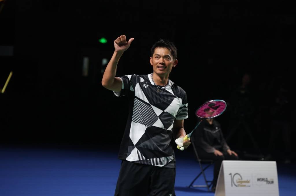 法国羽毛球队绝地反击韩国羽毛球队，林丹爆发神勇